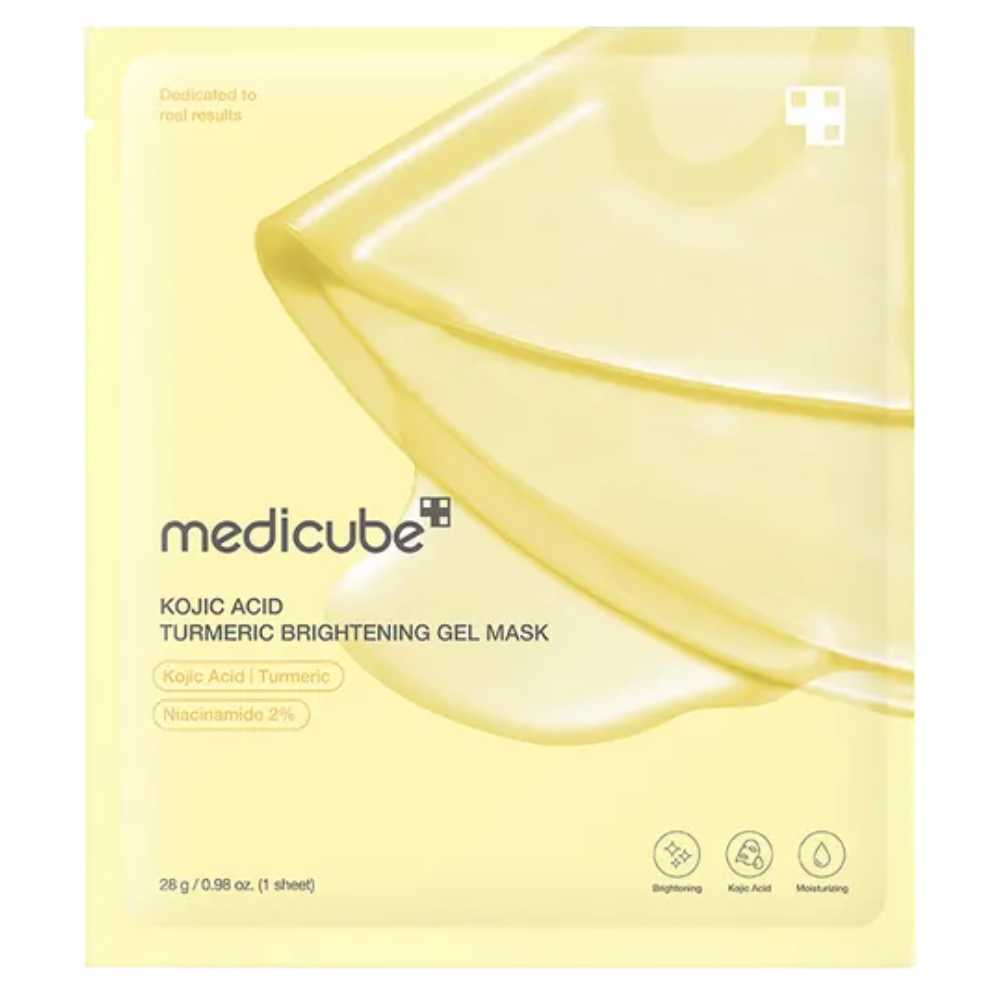 Medicube Kojic Acid Turmeric Brightening Gel Mask, 28g