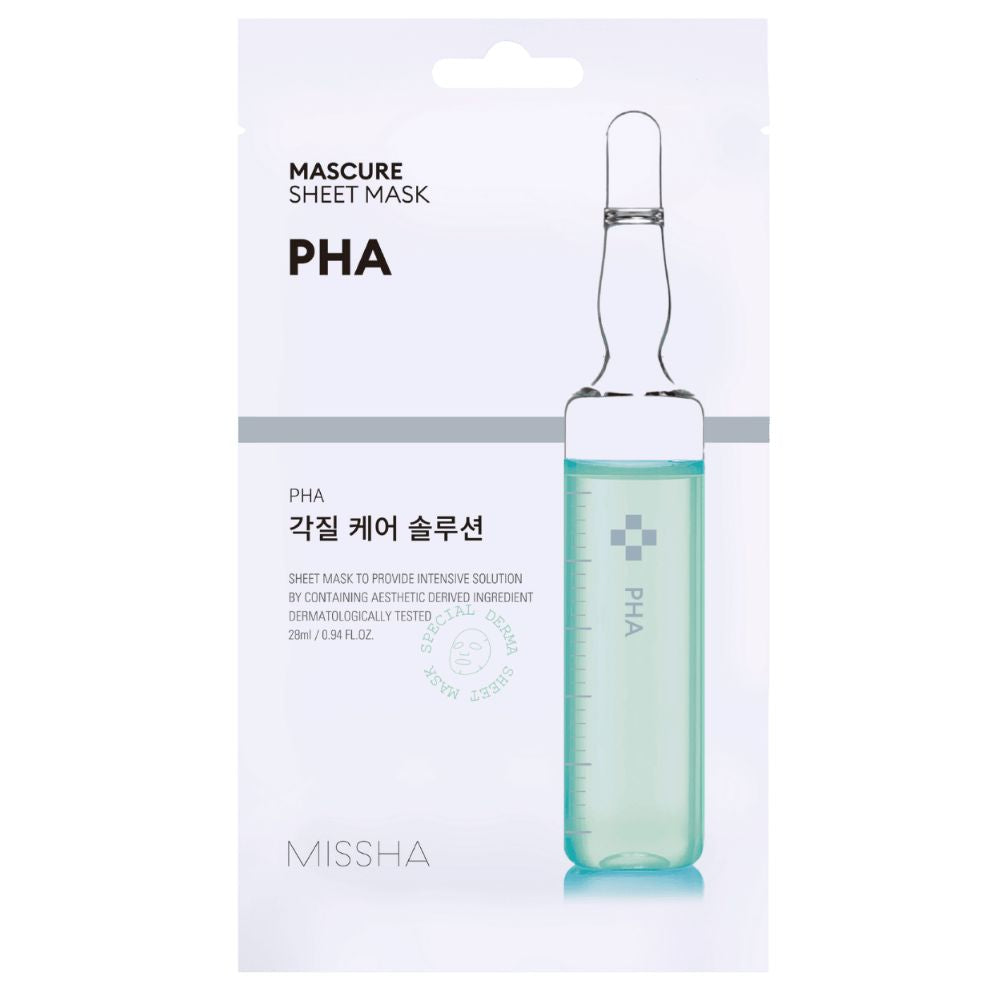 Missha Mascure Peeling Solution Sheet Mask PHA, 28ml