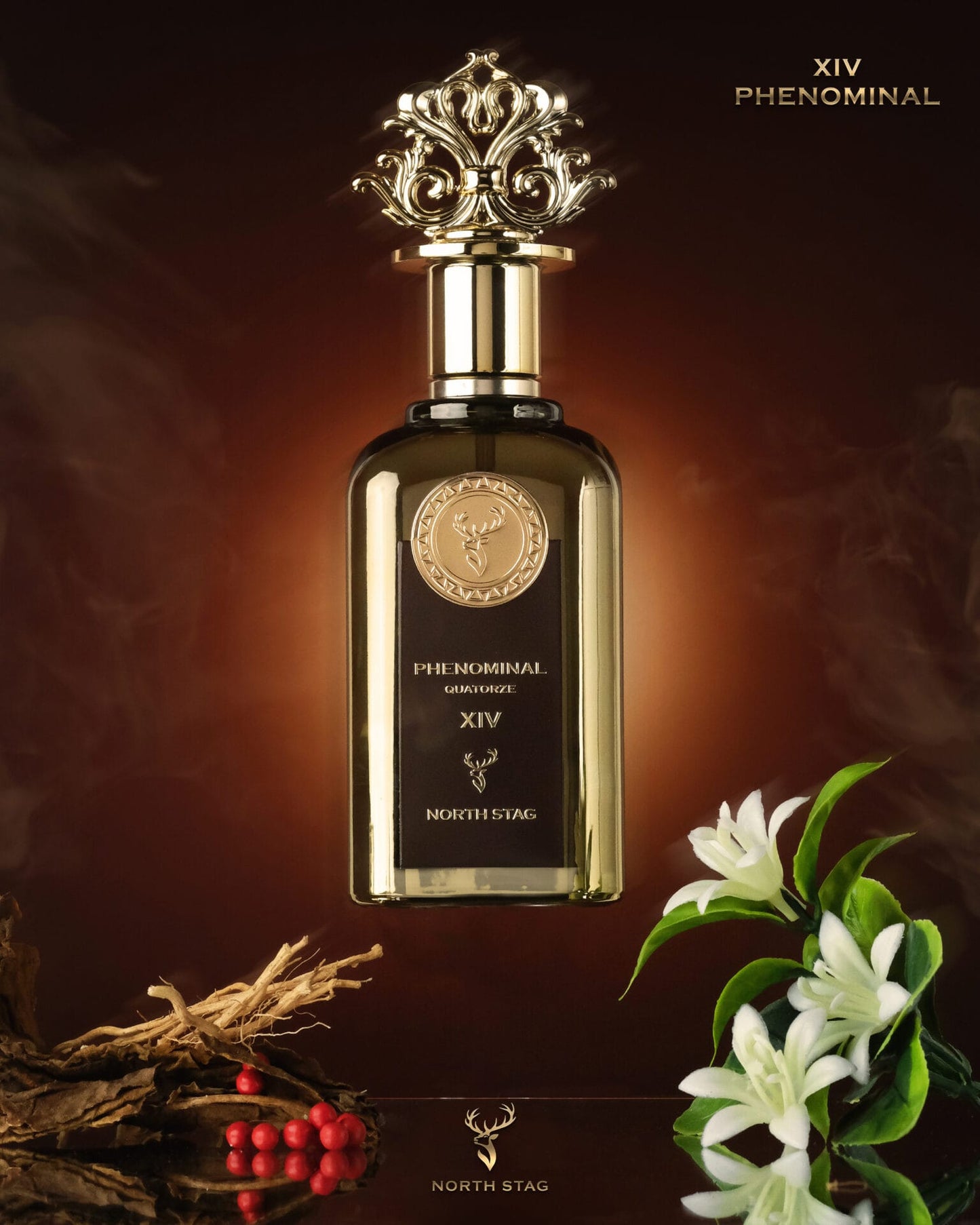 Extract de Parfum North Stag Phenomenal Quatorze XIV, Barbati, 100 ml