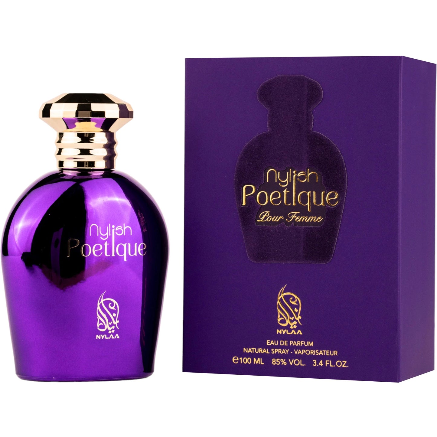 Nylish Poetique By Nylaa 100 ml – Parfum arabesc original import Dubai inspirat din Gucci Bloom Gucci