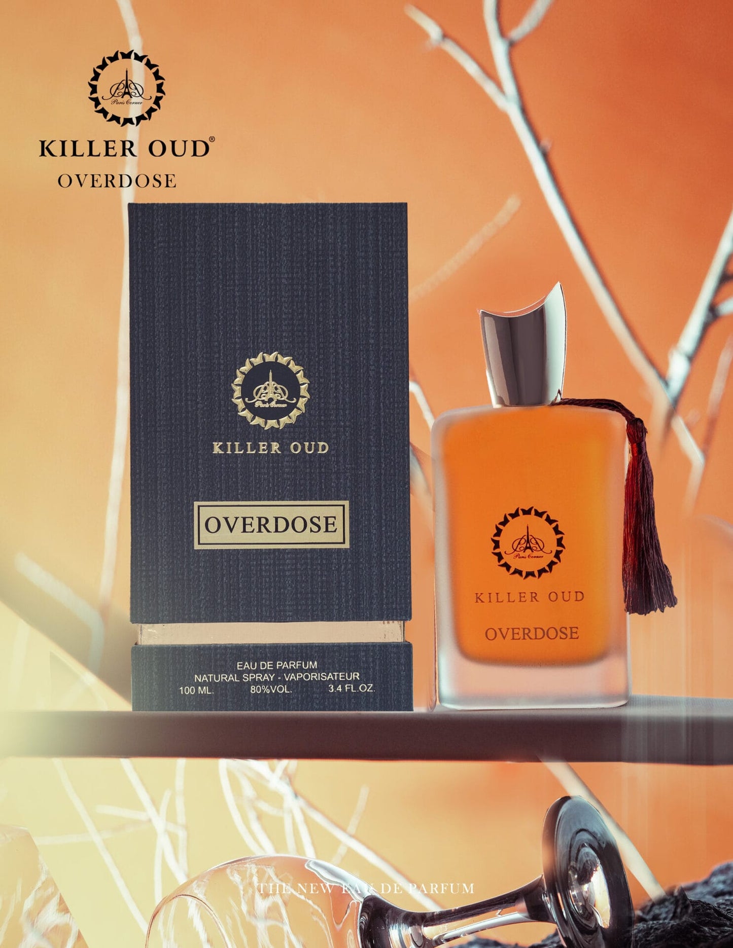 Apa de Parfum Killer Oud, Overdose, Barbati, 100 ml
