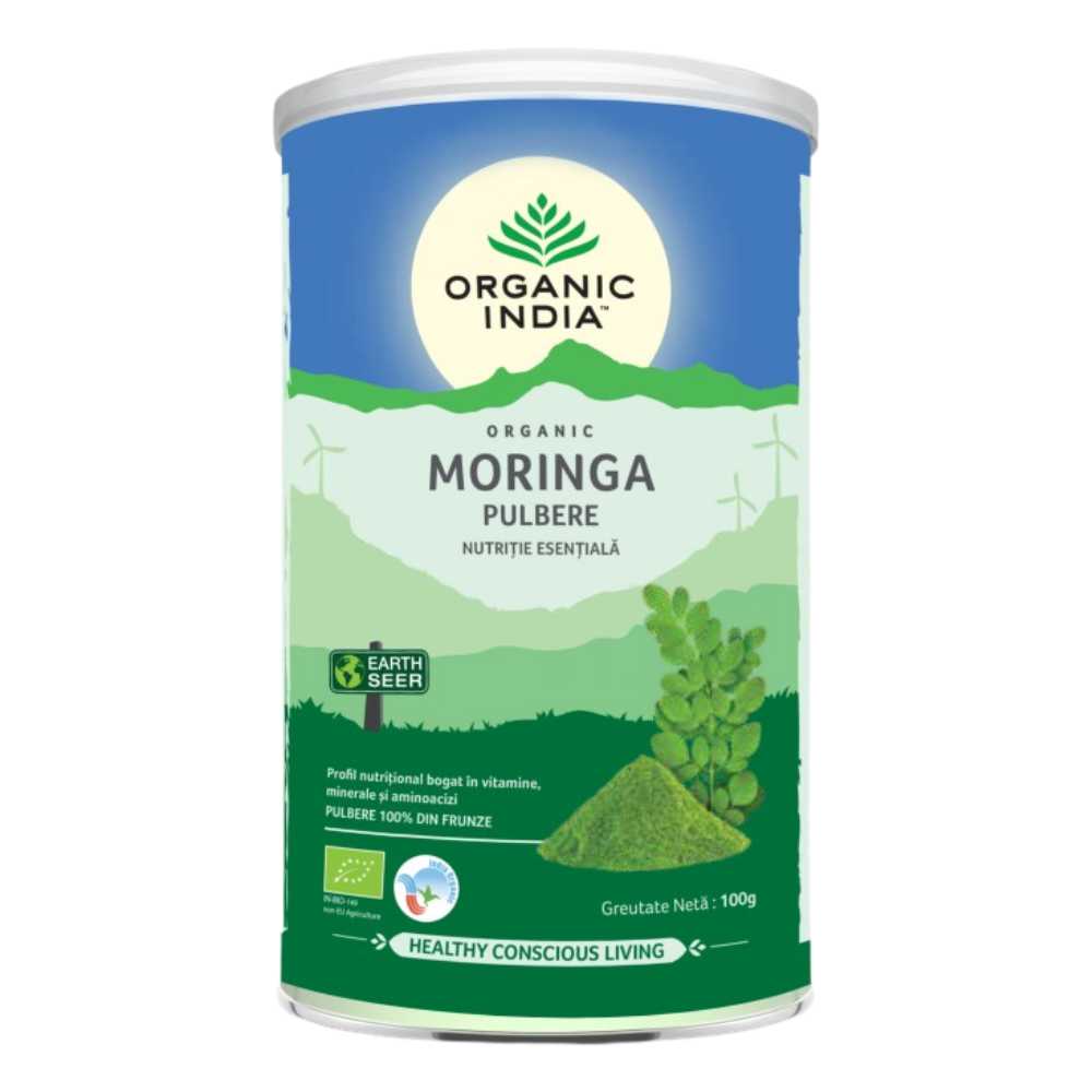 Organic India Moringa Pulbere, 100g