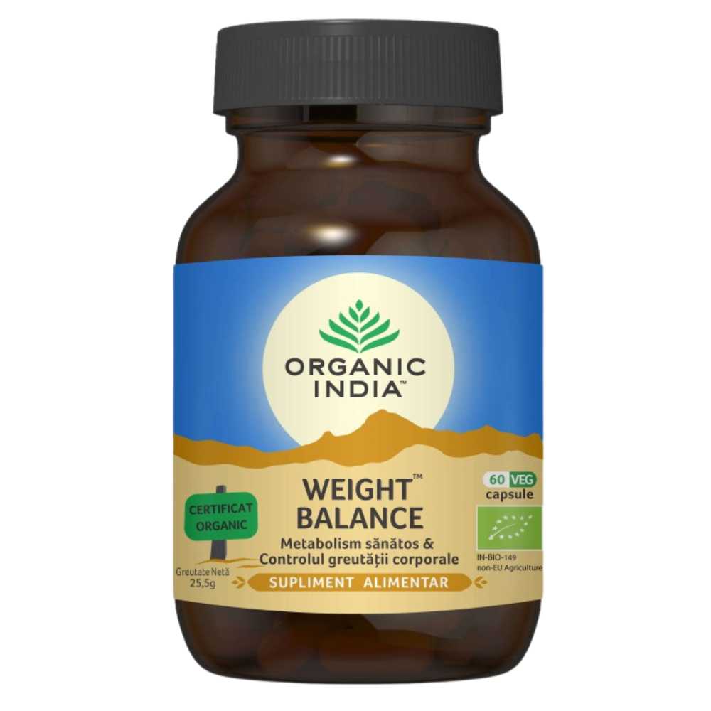 Organic India WT Balance Metabolism Sanatos, 60 capsule