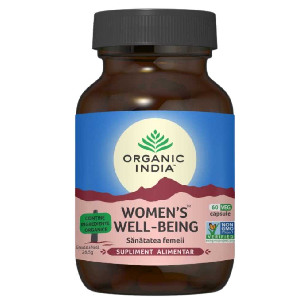 Organic India WWB Sindrom Menstrual, 60 capsule