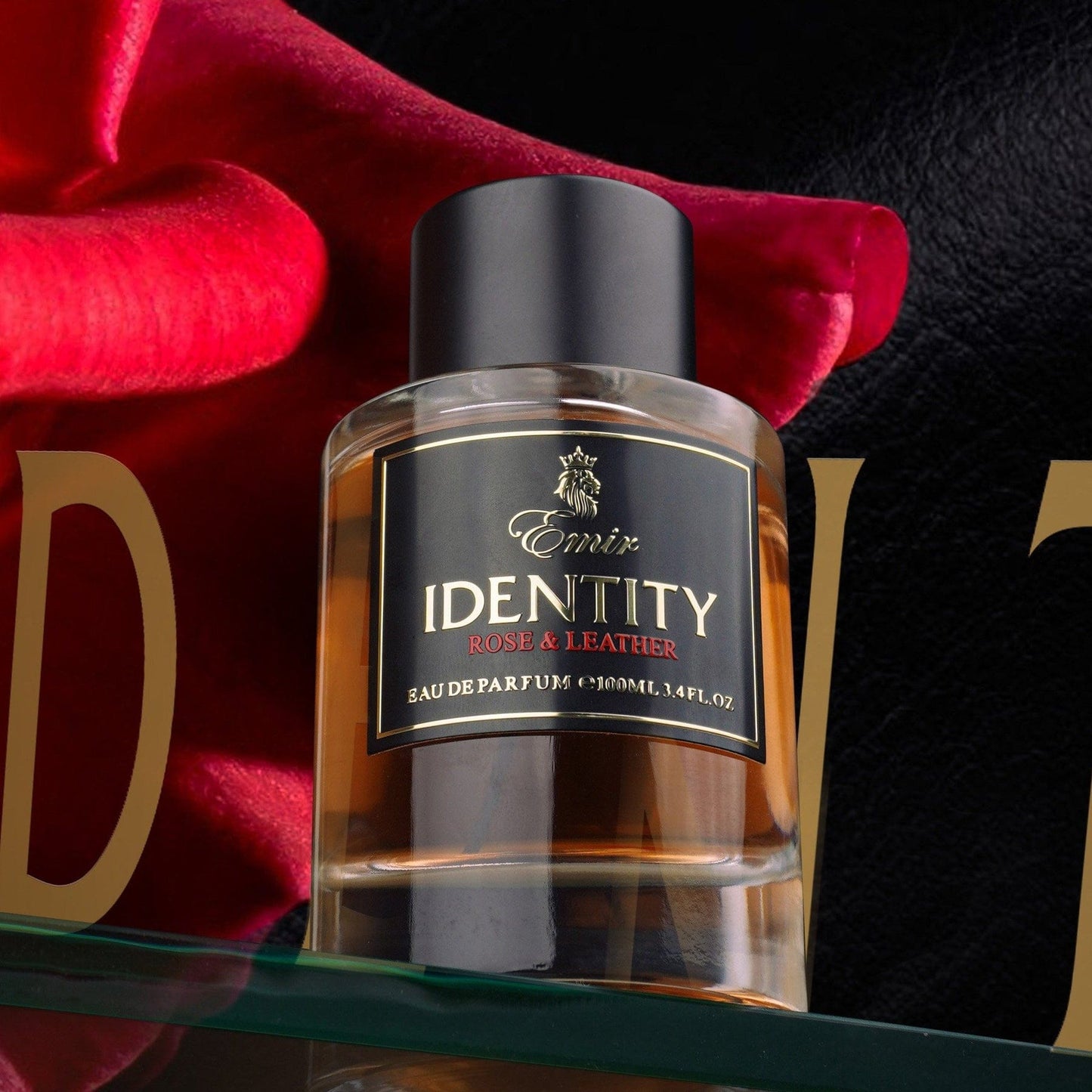 Apa de Parfum Emir, Identity Rose & Leather, Unisex, 100 ml