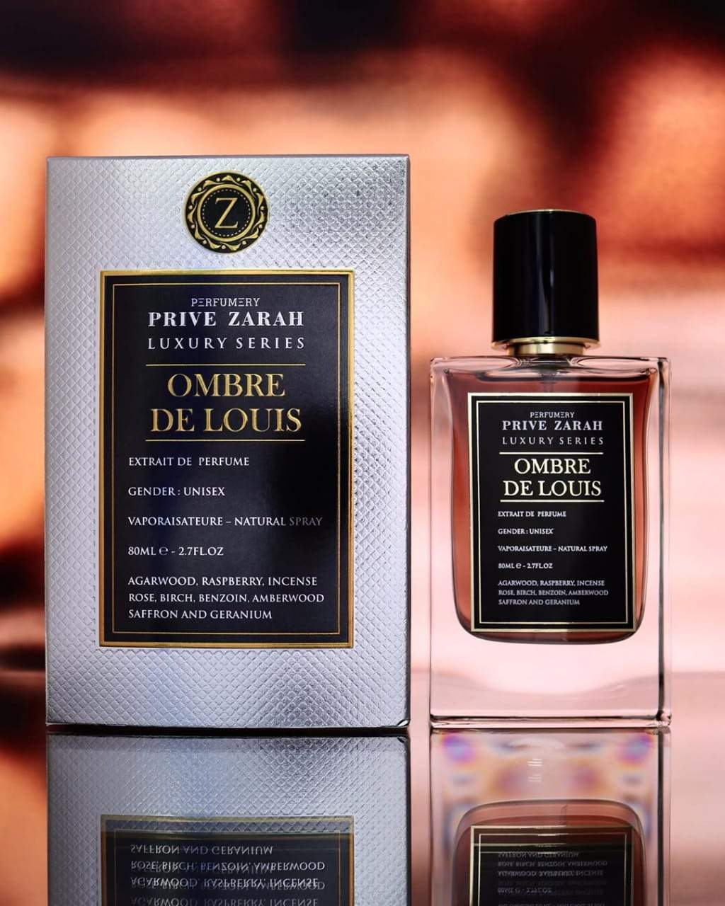 Extract de Parfum Privezarah Ombre de Louis, Unisex, 70 ml