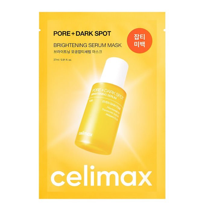 PORE+DARK SPOT BRIGHTENING SERUM MASK - Masca Tip Servetel Pentru Pori Dilatati Si Pete Pigmentare