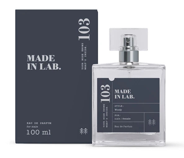 Apa de parfum Barbati Made in Lab No.103 – Inspirat din Lacoste Essential (100 ml)