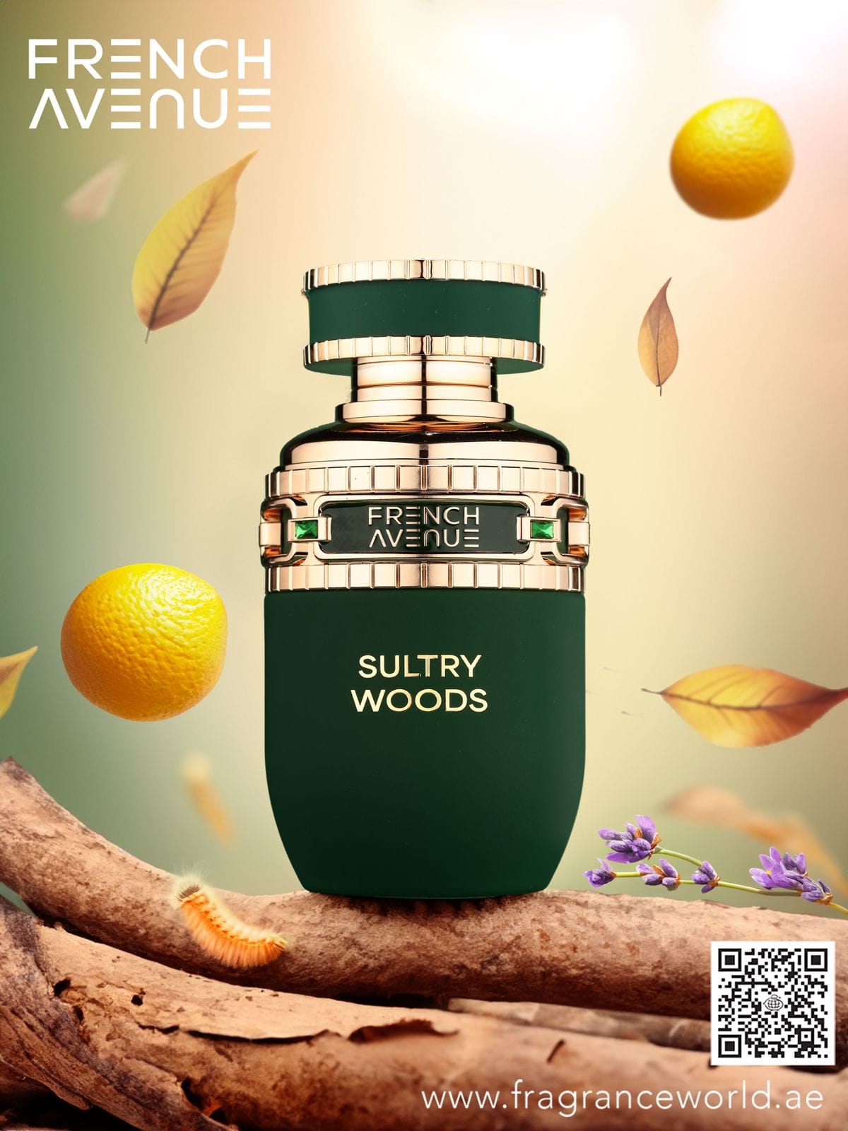 Apa de Parfum Sultry Woods by French Avenue, Barbati, 80 ml