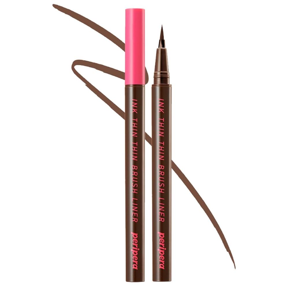 Peripera Ink Thin Thin Brush Liner, Brown Film, 0,5g