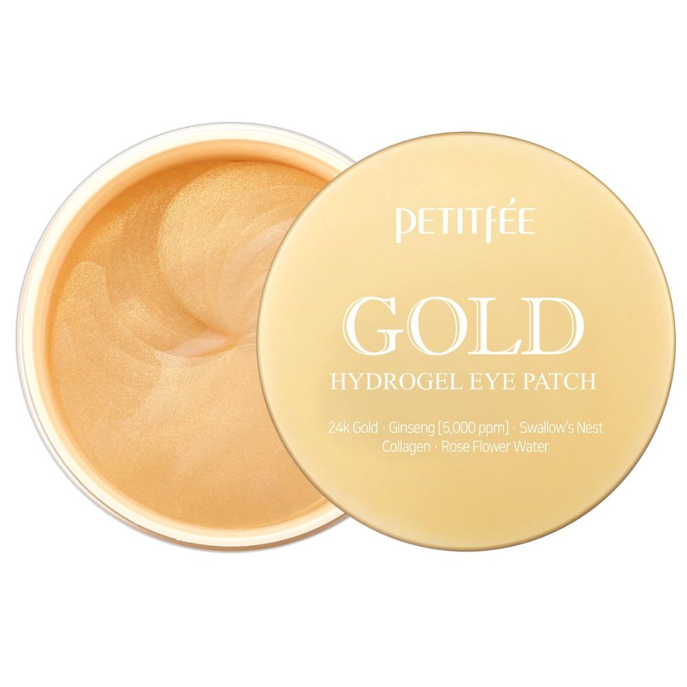 Petitfee Gold Hydrogel Eye Patch, 60 buc