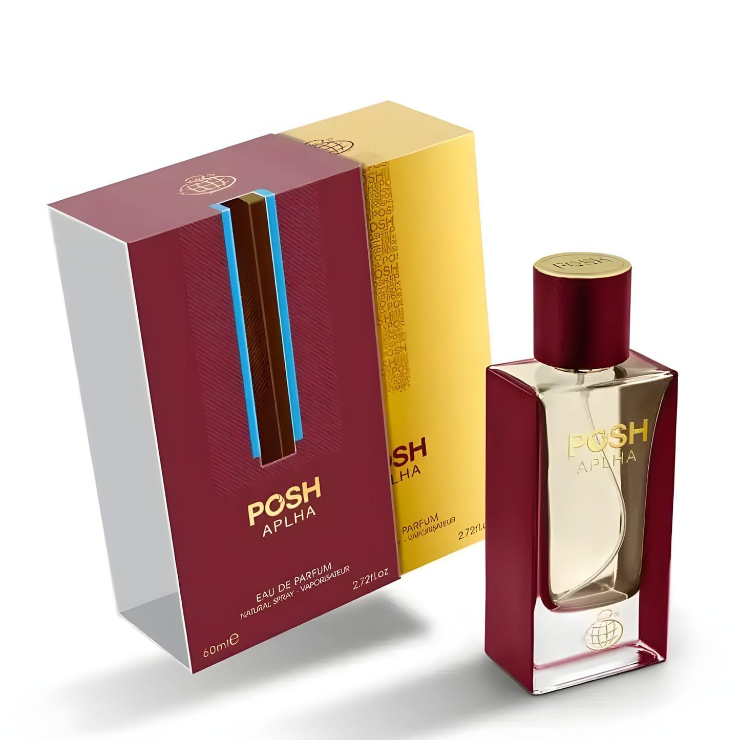 Apa de Parfum Fragrance World, Posh Alpha, Unisex, 80 ml