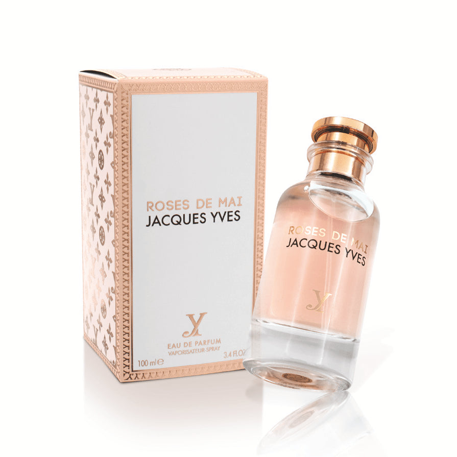 Apa de Parfum Fragrance World, Jacques Yves Roses De Mai, Femei, 100 ml