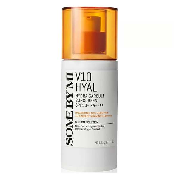 Somebymi V10 Hyal Hydra Capsule Sunscreen, 40ml
