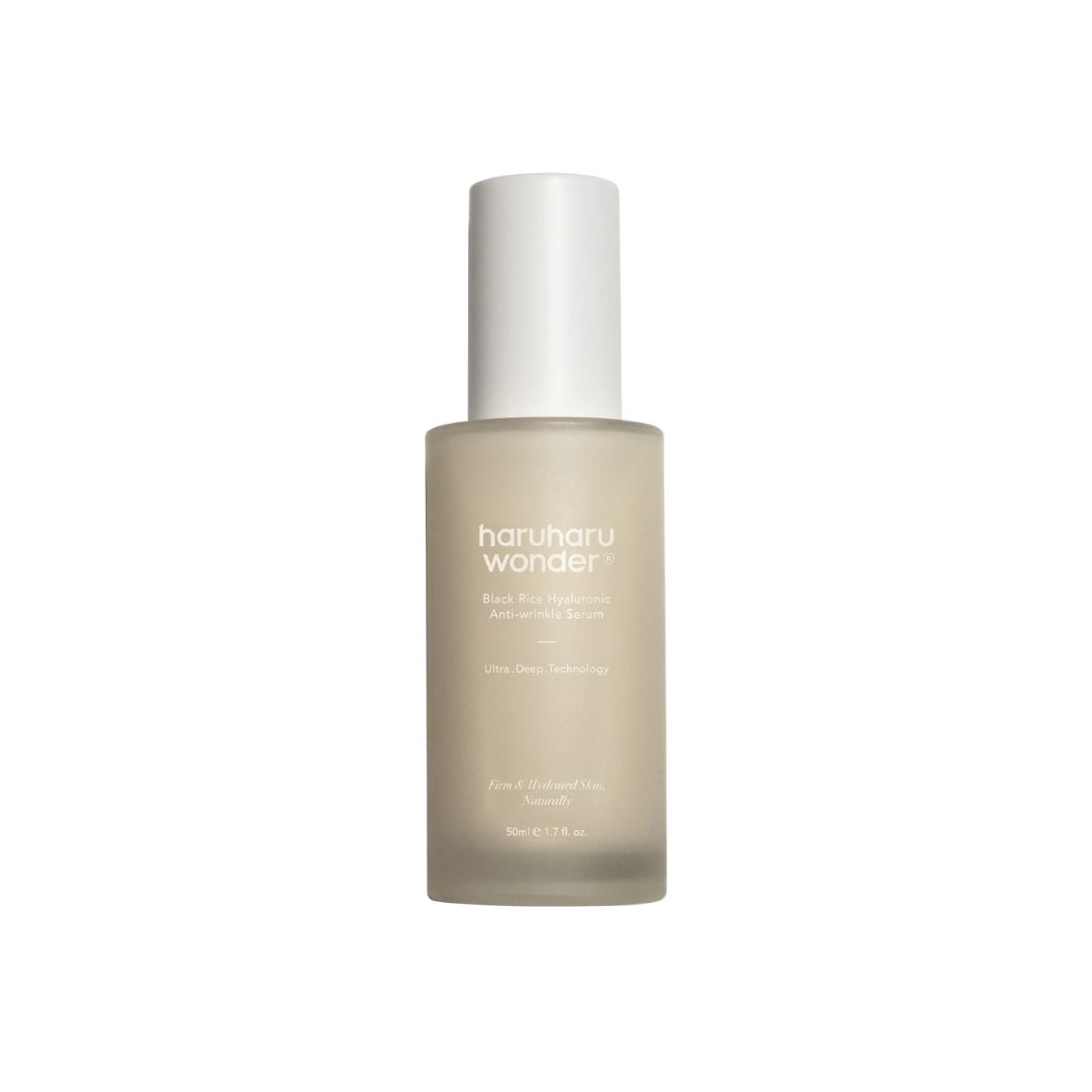 Serum anti-rid cu acid hialuronic si orez negru, 50ml | Haruharu Wonder
