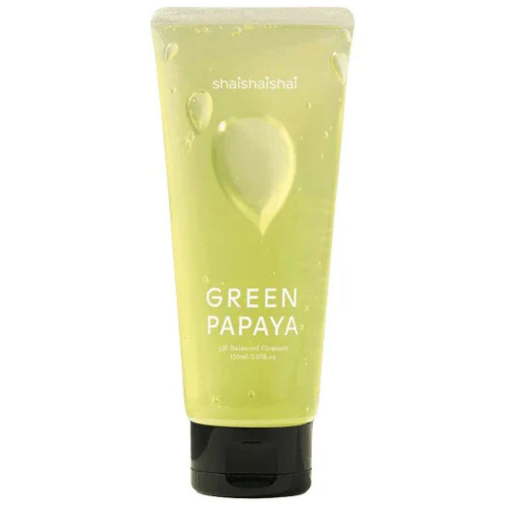 Shaishaishai Green Papaya pH Balanced Cleanser, 150ml