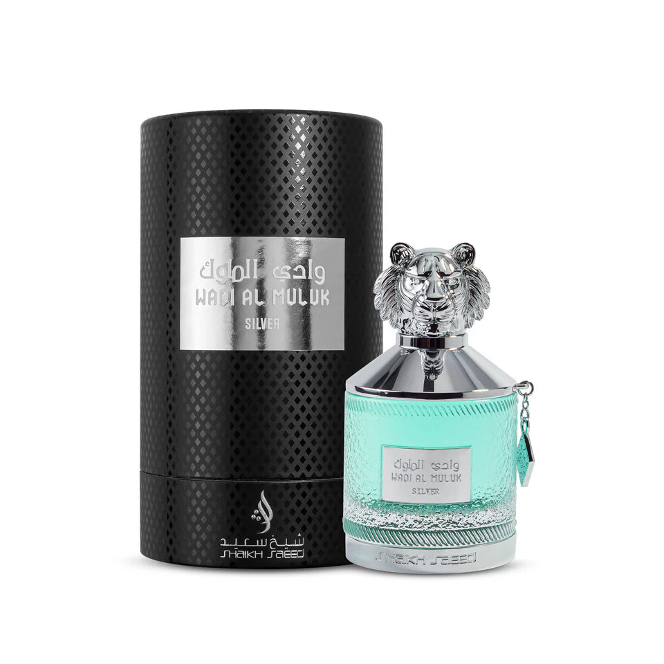 Apa de Parfum Shaikh Saeed Wadi Al Muluk Silver, Barbati, 100 ml