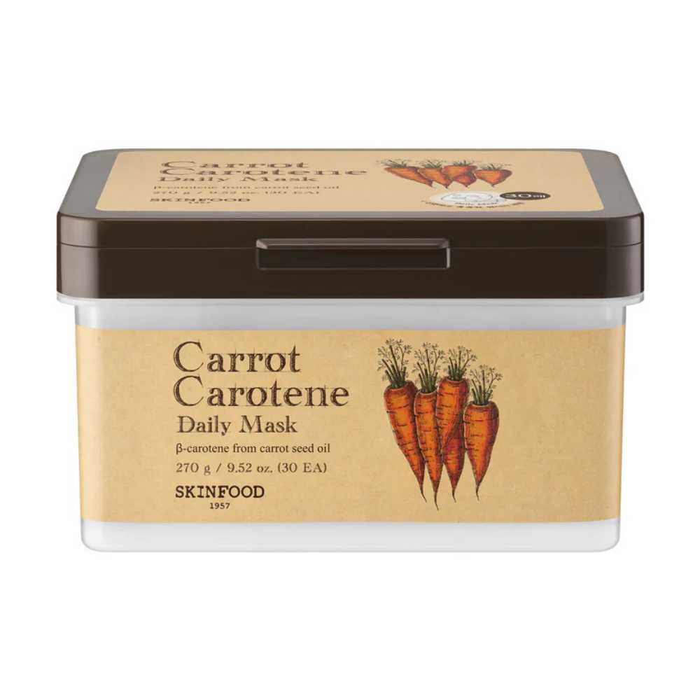 Skinfood Carrot Carotene Daily Mask, 30buc