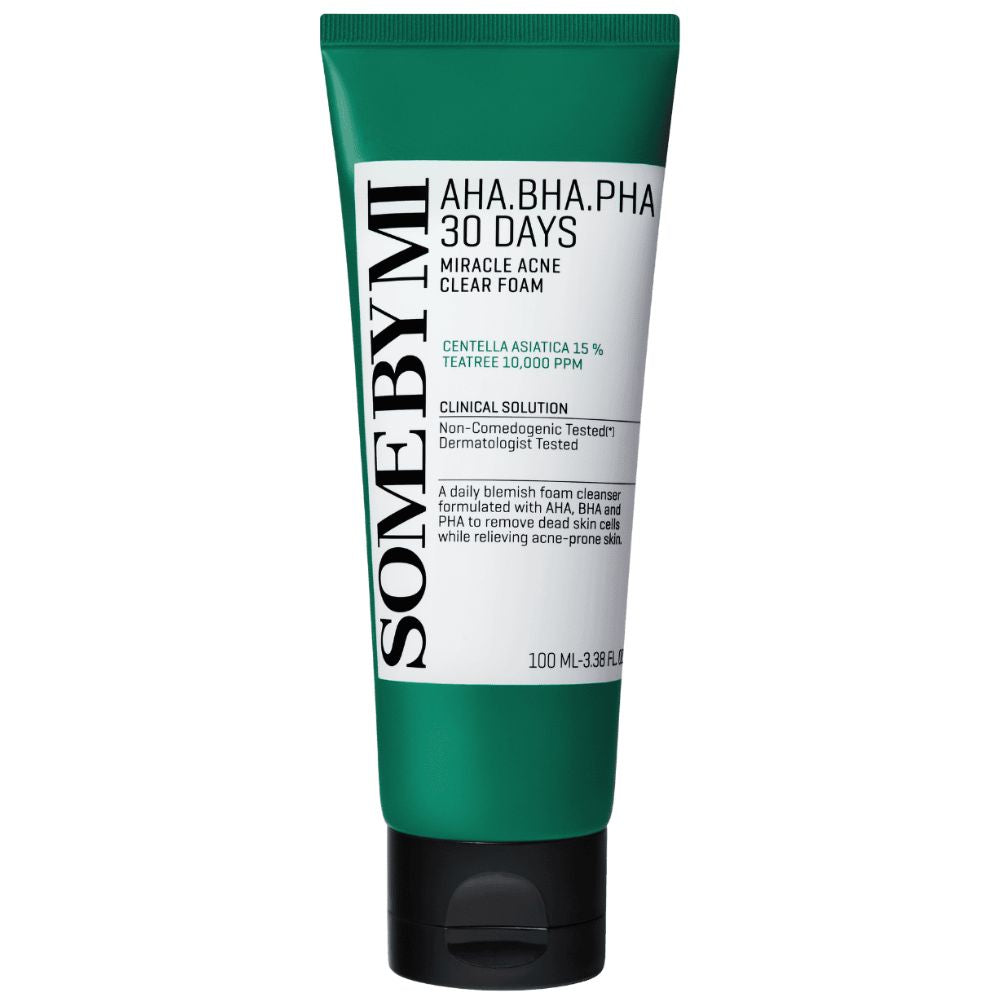 Somebymi AHA-BHA-PHA 30 Days Miracle Acne Clear Foam, 100ml