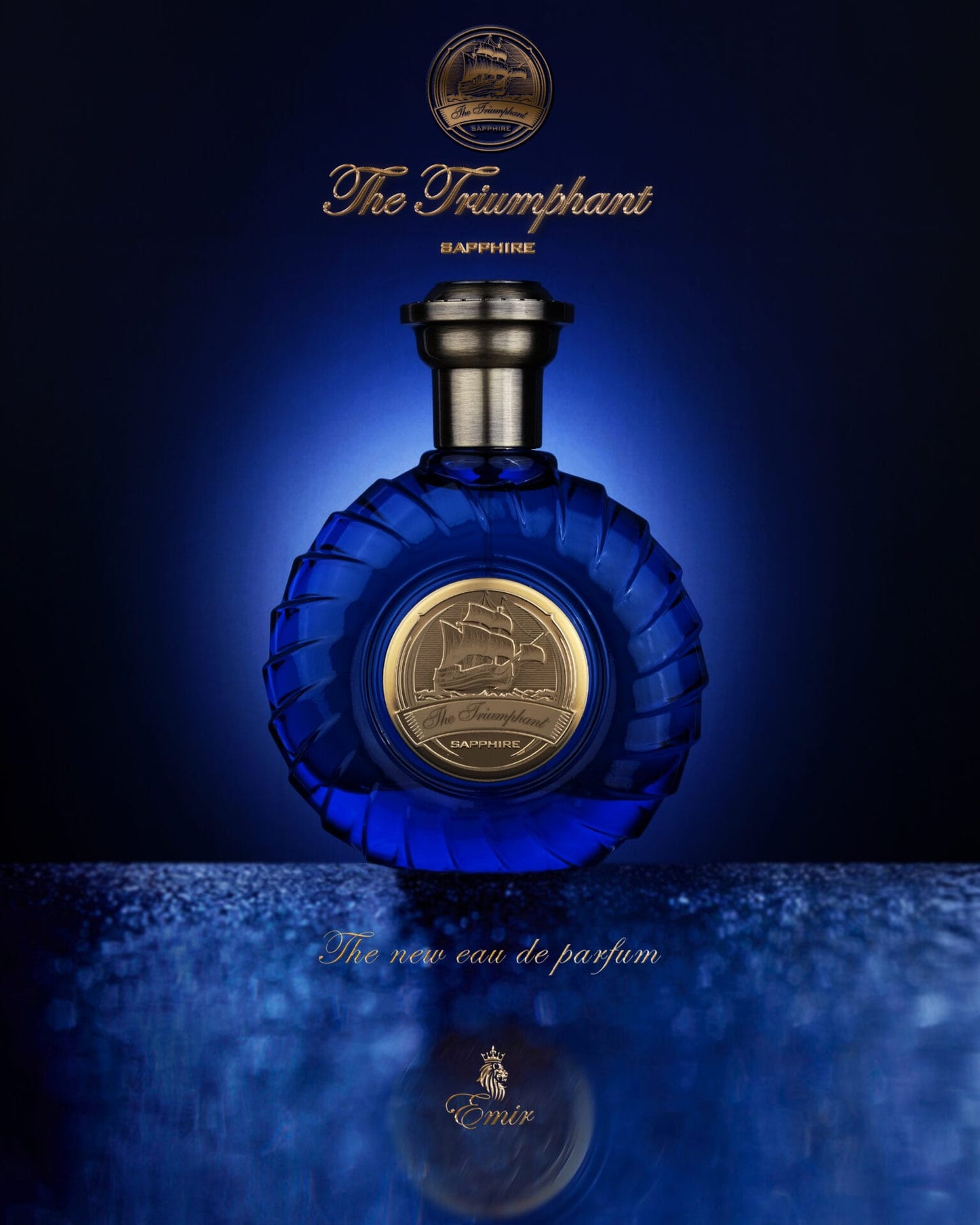 Apa de Parfum Emir, The Triumphant Sapphire, Unisex, 100 ml