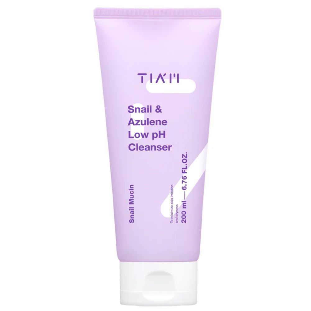 TIA’M Snail and Azulene Low PH Cleanser, 200ml