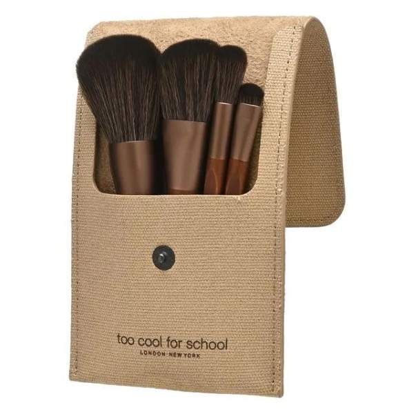 Too cool for school Artist Vegan Brush Kit (4 buc)
