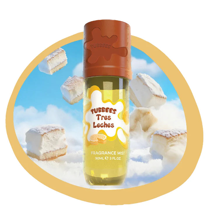 Body Mist Tubbees Tres Leches, Unisex, 90 ml