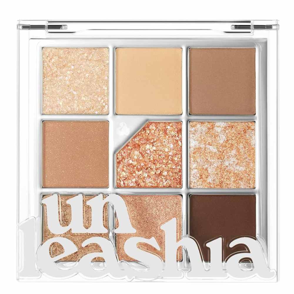 Unleashia Glitterpedia Eye Palette 02 All of Brown, 6,2g