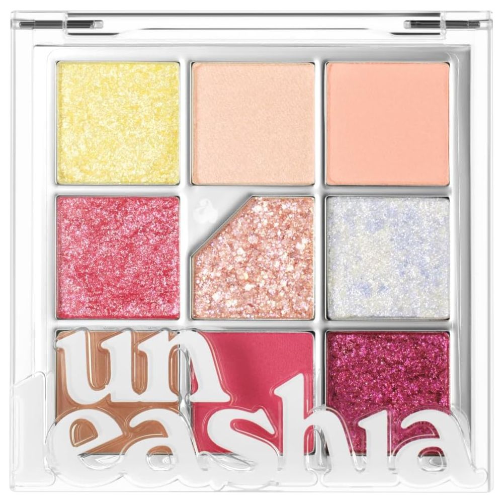 Unleashia Glitterpedia Eye Palette 07 All Of Peach Ade, 6,2 g