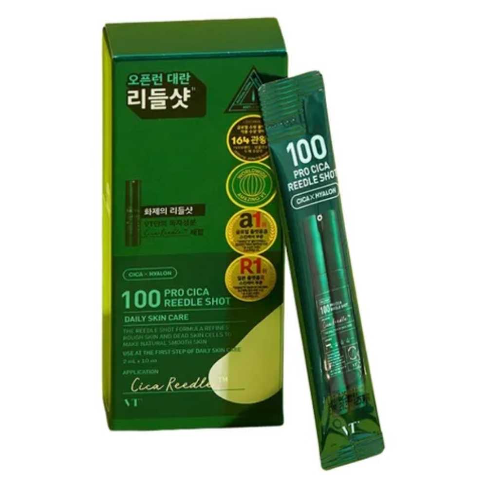 VT Cosmetics Pro Cica Reedle Shot 100, 2ml x 10 plicuri