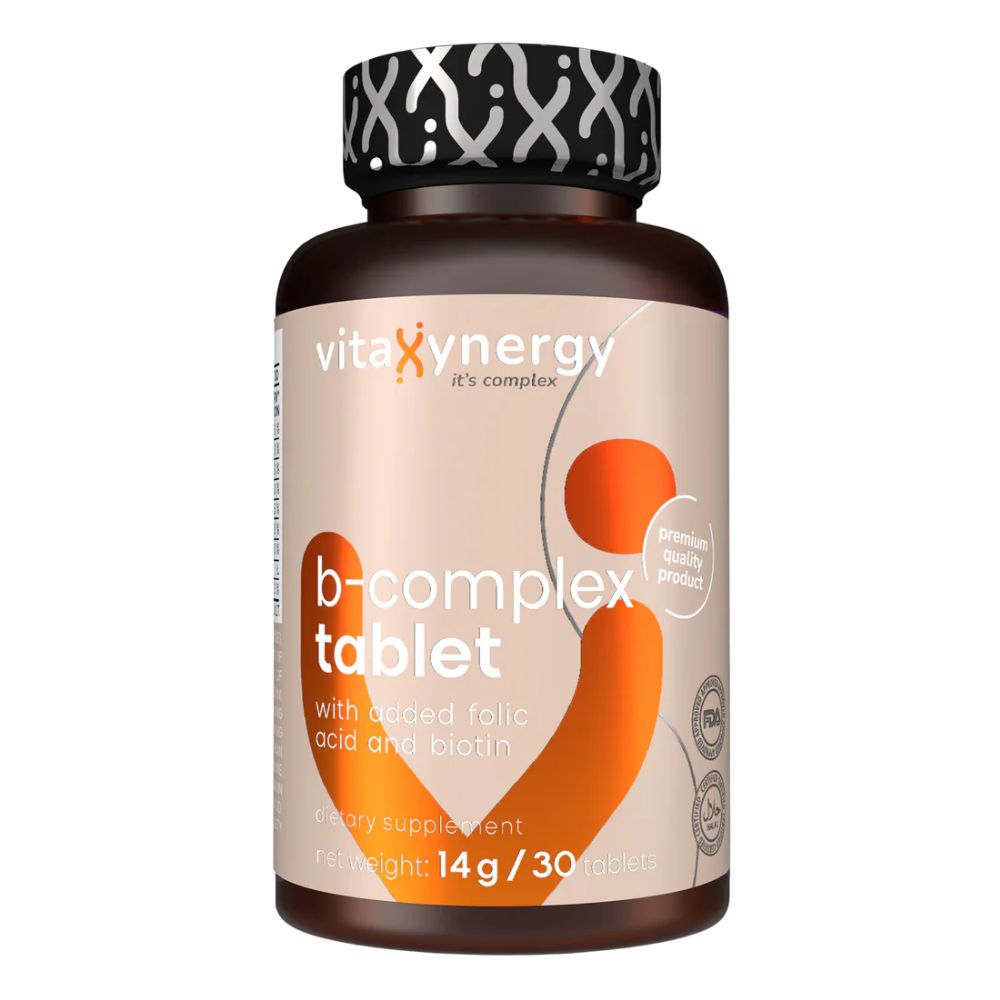 Vitaxynergy Vitamina B-Complex, 30 tablete