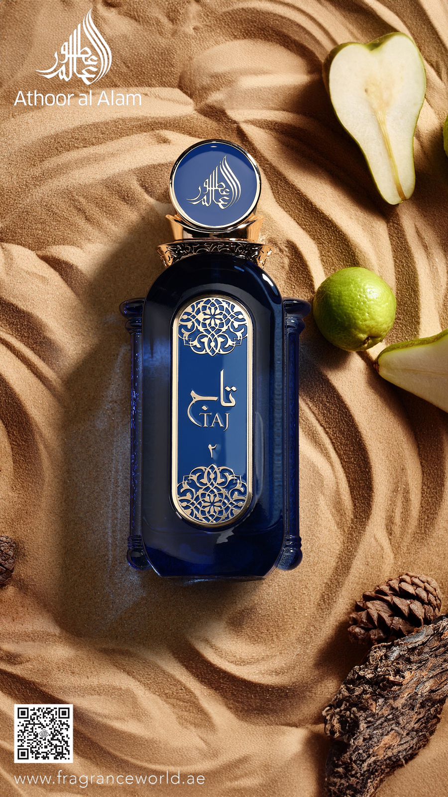 Apa de Parfum Taj 2 by Athoor al Alam, Barbati, 100 ml