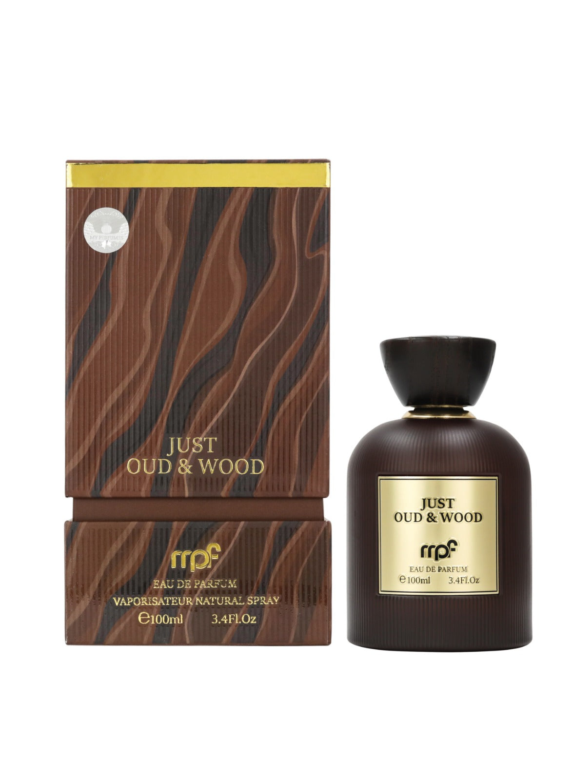 Apa de Parfum MPF Just Oud & Wood, Unisex, 100 ml