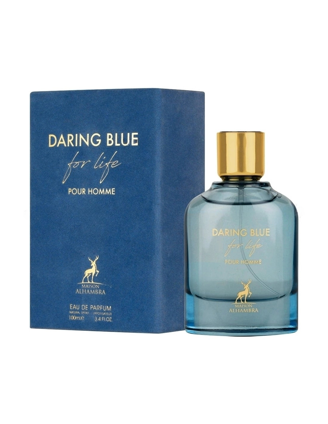 DARING BLUE FOR LIFE POUR HOMME 100ML by ALHAMBRA, UNISEX