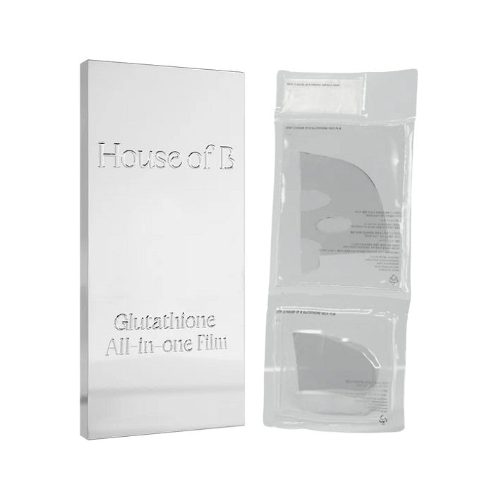 GLUTATHIONE ALL IN ONE FILM SET - Set 3 Masti 2 in 1 Cu Glutation Pentru Fata Si Gat