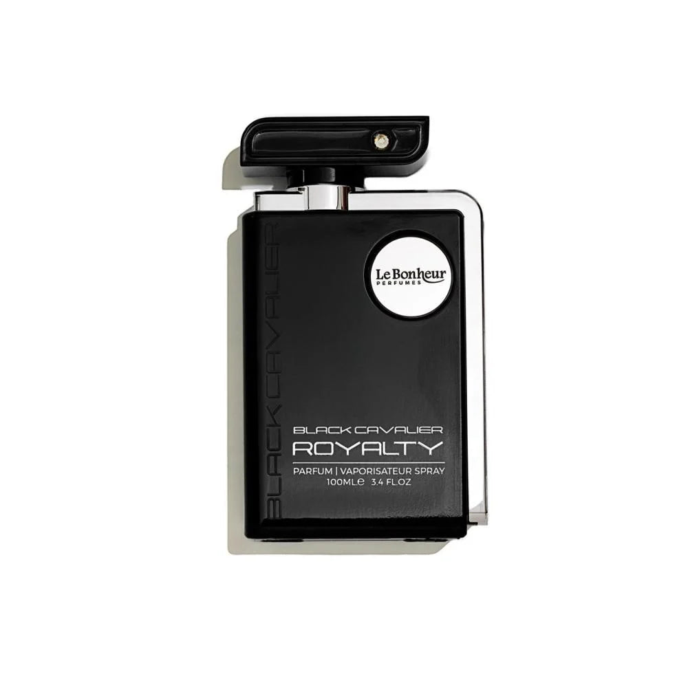 Apa de Parfum Black Cavalier Royalty by Le Bonheur, Unisex, 100 ml