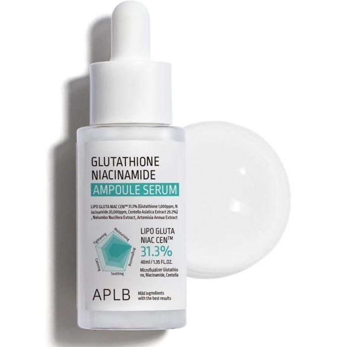 GLUTATHIONE NIACINAMIDE AMPOULE SERUM - Ser Iluminator Si Anti-Imbatranire Cu Glutation