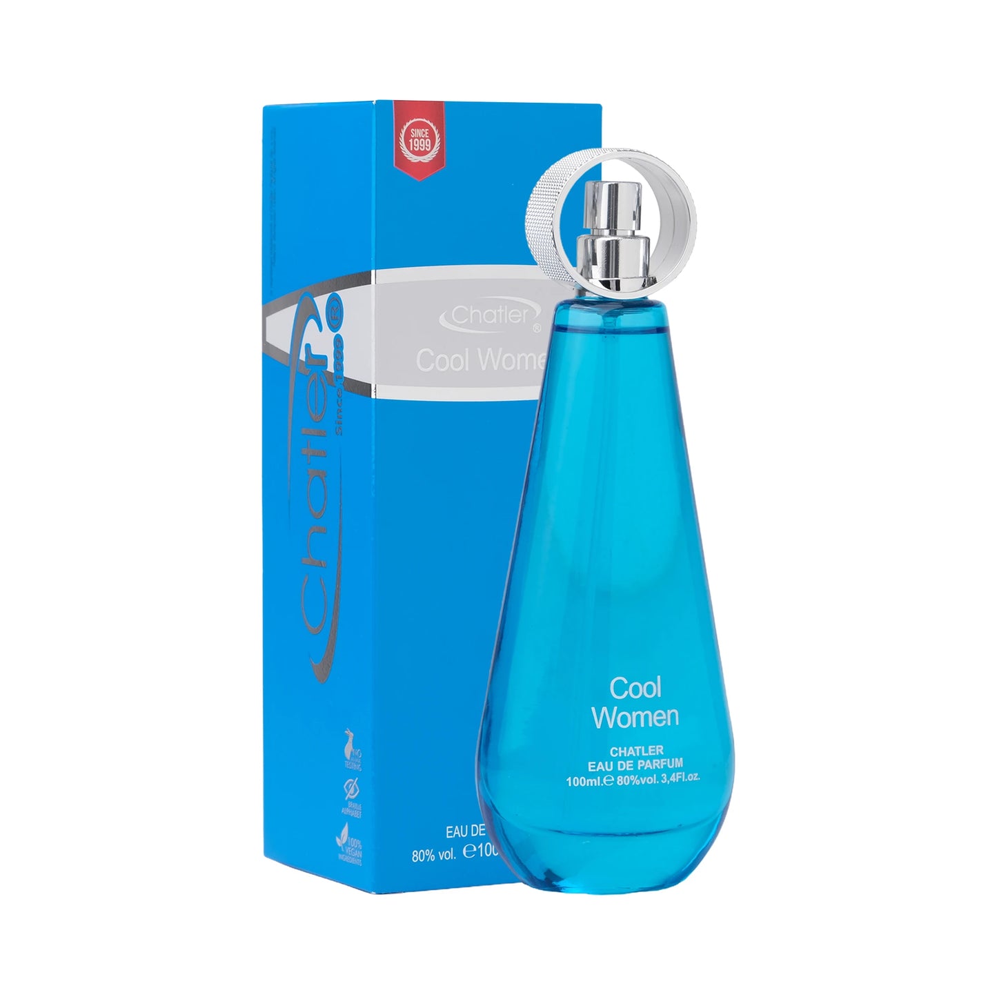 Apa de parfum Chatler – Cool Woman 100 ml – Inspirat din Dav. Cool Water Woman