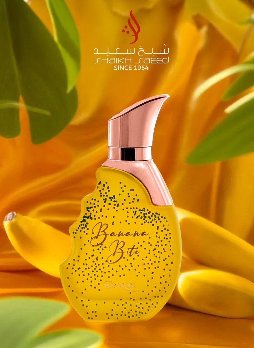 Apa de Parfum Banana Bite by Shaikh Saeed, Femei, 100 ml
