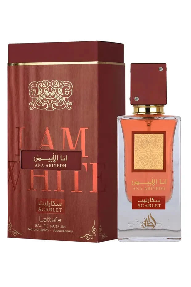 Ana Abiyedh Scarlet by Lattafa 60 ml – Parfum Arabesc Original Dubai