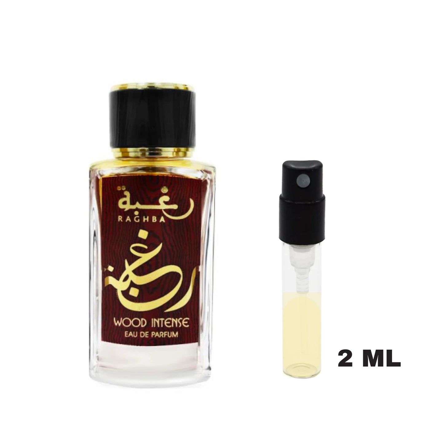 Mostra 2ml parfum Lattafa Raghba Wood Intense
