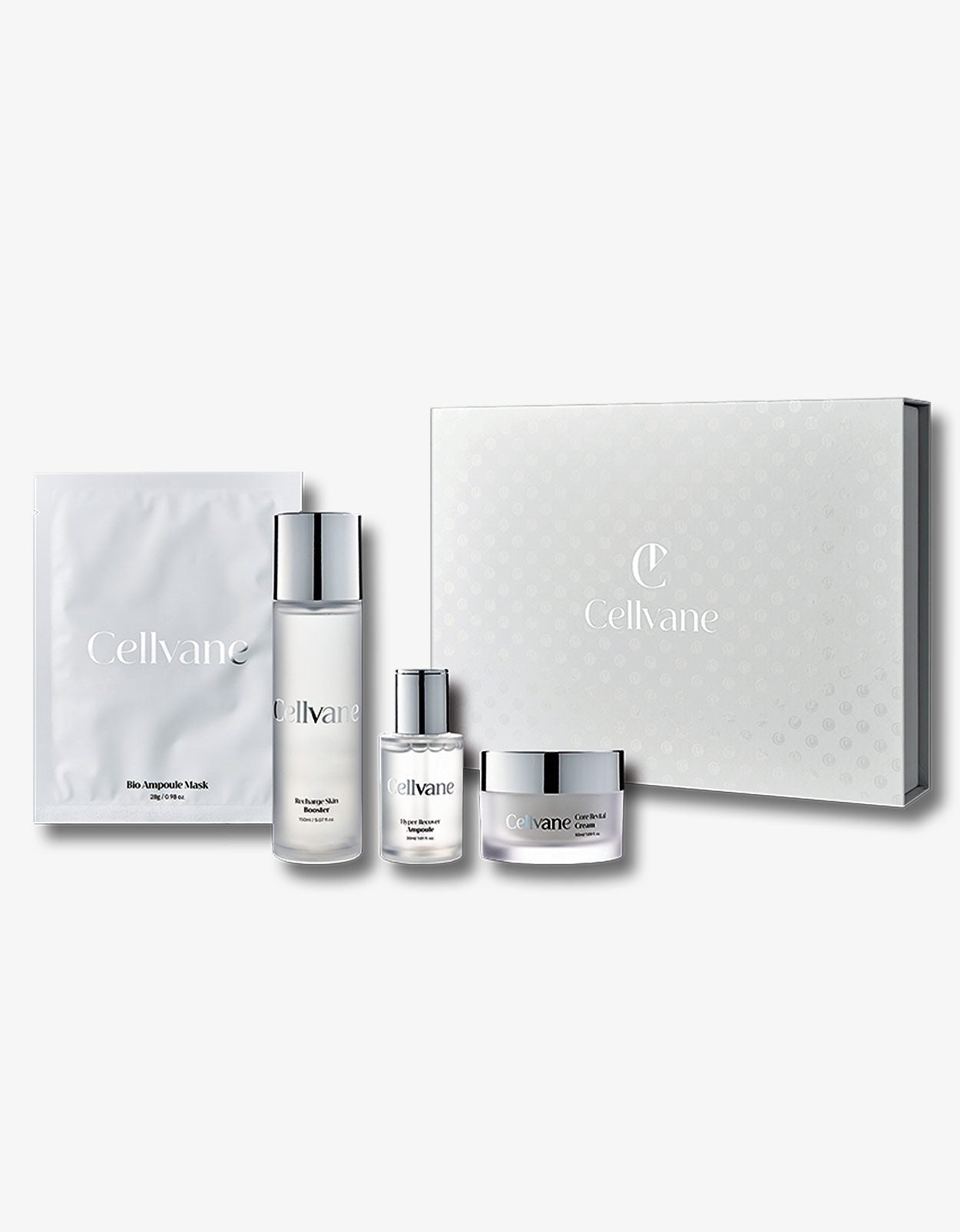 Set Cellvane (Toner 150 ml/Ser 30ml/Cremă 50ml/Mască tip șervețel Cellvane Bio Ampoule (28 g/buc.)x5)