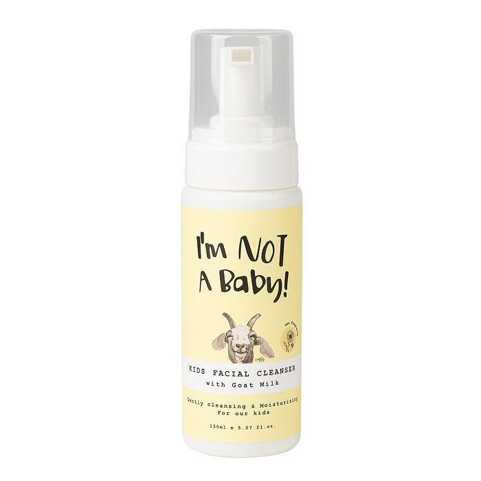 KIDS FACE FACIAL CLEANSER - Spuma Curatare Fata Copii Cu Lapte De Capra