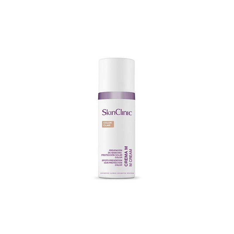M CREAM COLOR CLAIR - Crema De Fata Pentru Preventie Pete Cu Protectie Solara Spf 50