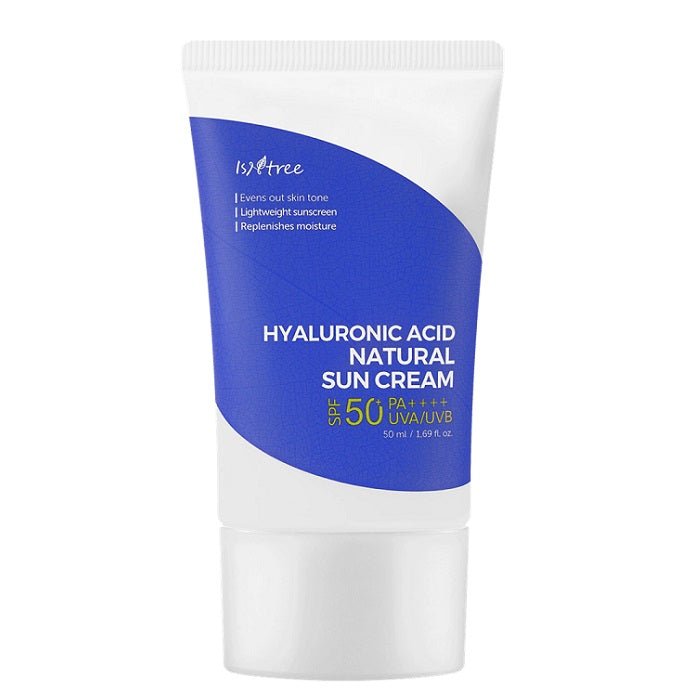 HYALURONIC ACID NATURAL SUN CREAM - Crema Minerala Pentru Protectie Solara 50+ Cu Acid Hialuronic
