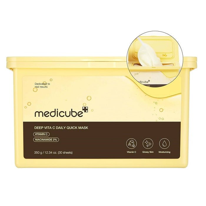 DEEP VITA C DAILY QUICK MASK - Set 30 De Masti Cu 2% Vitamina C