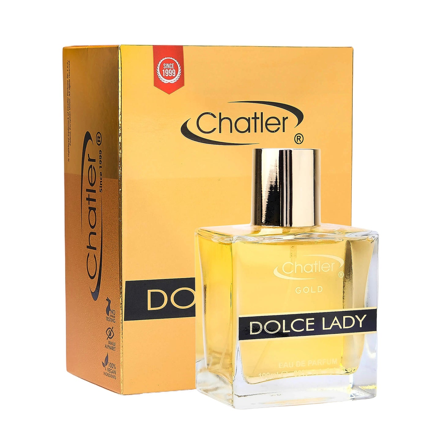 Apa de parfum Chatler – Dolce Lady Gold 100 ml – Inspirat din Dolce&Gabbana The One