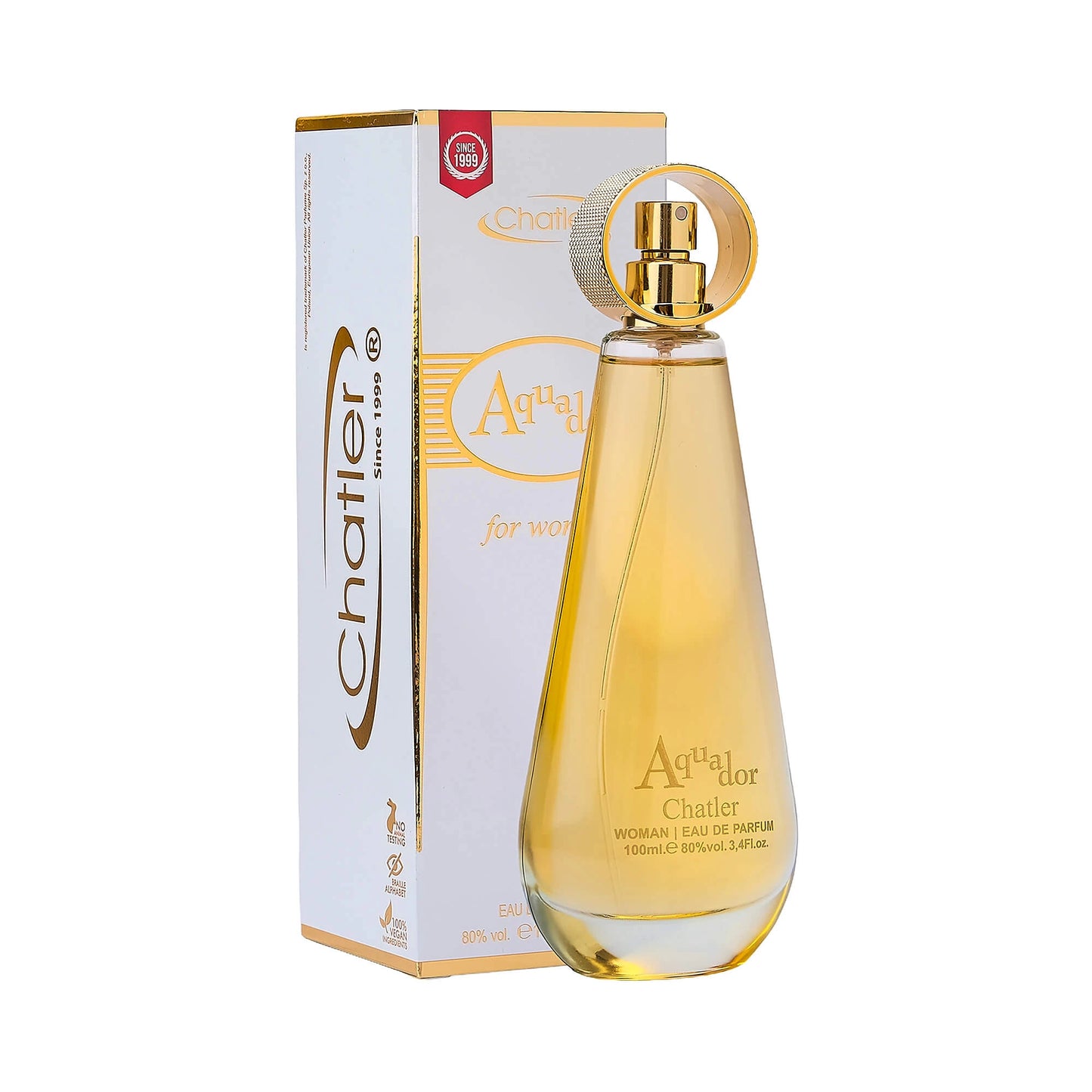Apa de parfum Chatler – Aquador Woman 100 ml – Inspirat din C.D. Jadore