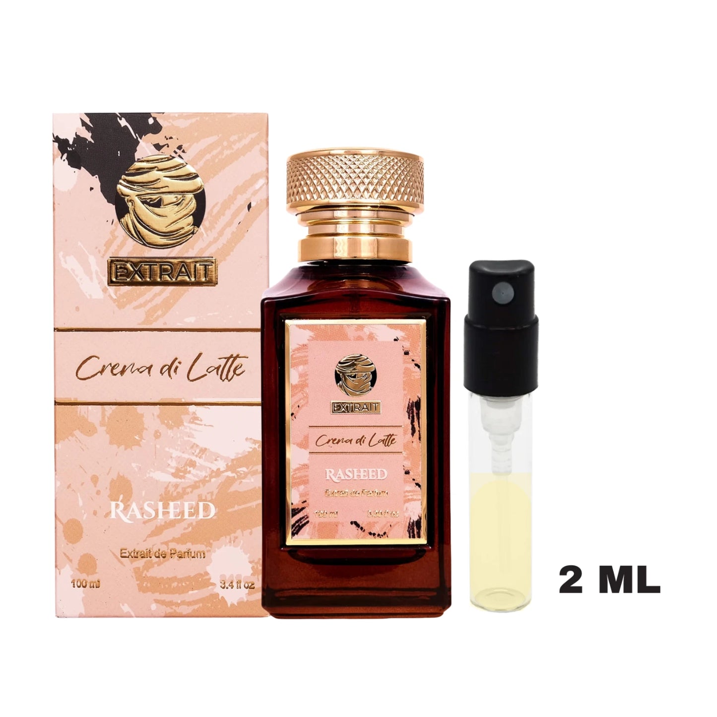 Mostra 2 ml Extract de parfum Rasheed – Crema di Latte