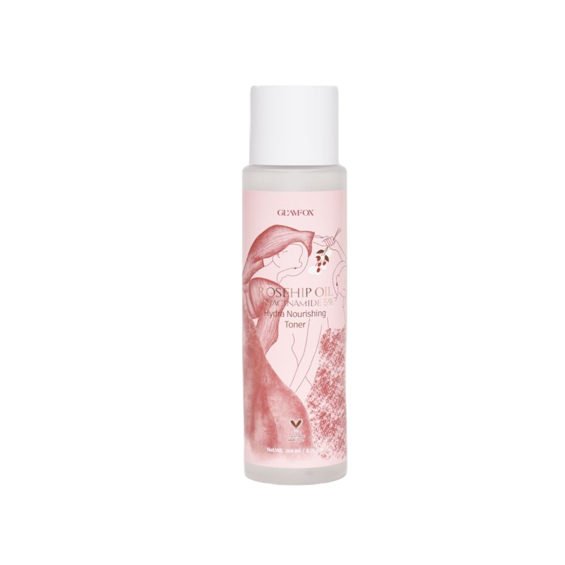 Toner hranitor cu niacinamide si ulei de macese, 200ml | Glamfox